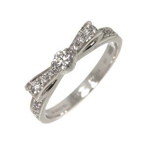 CHANEL Ruban Diamond SM Ring 18K White Gold 750 Sise47 4(US) 90287439